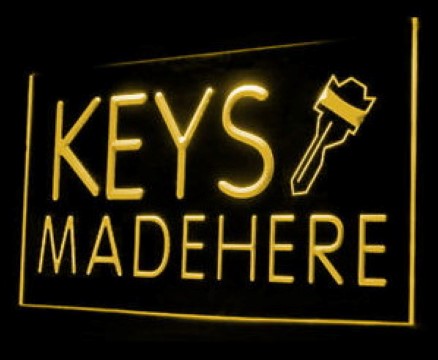 Keys Made Here LED Neon Sign